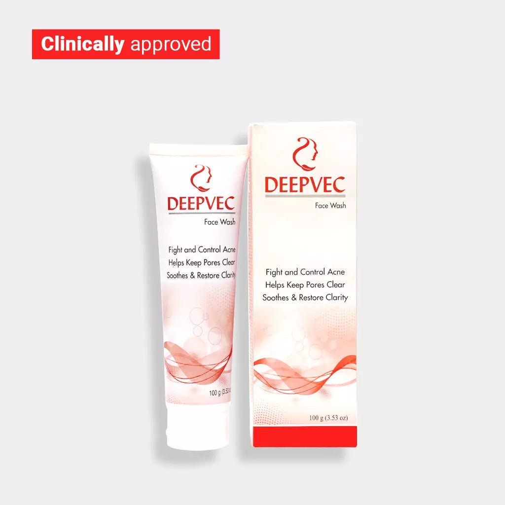 DeepVec Acne Defense Face Wash – Deep Clean for Pore Perfection - AlifdukanSanivec Pharma types here :)