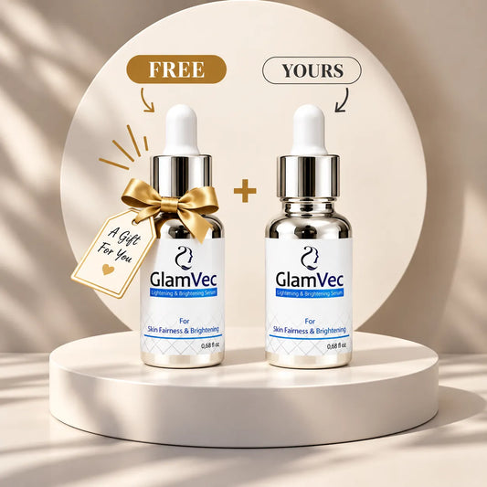 GlamVec Lightening & Brightening Serum 20ml – Buy 1 Get 1 Free | Skin Brightening Serum