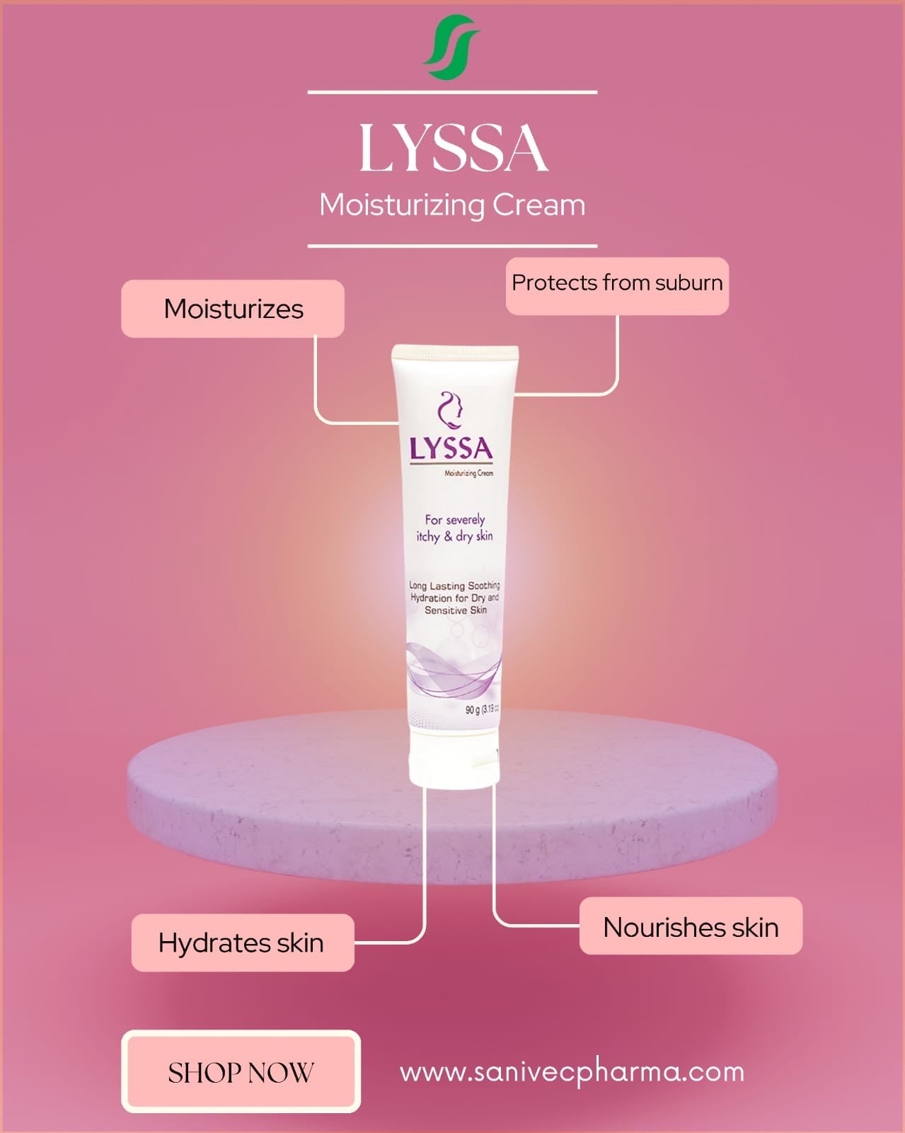 Lyssa Moisturiser Cream