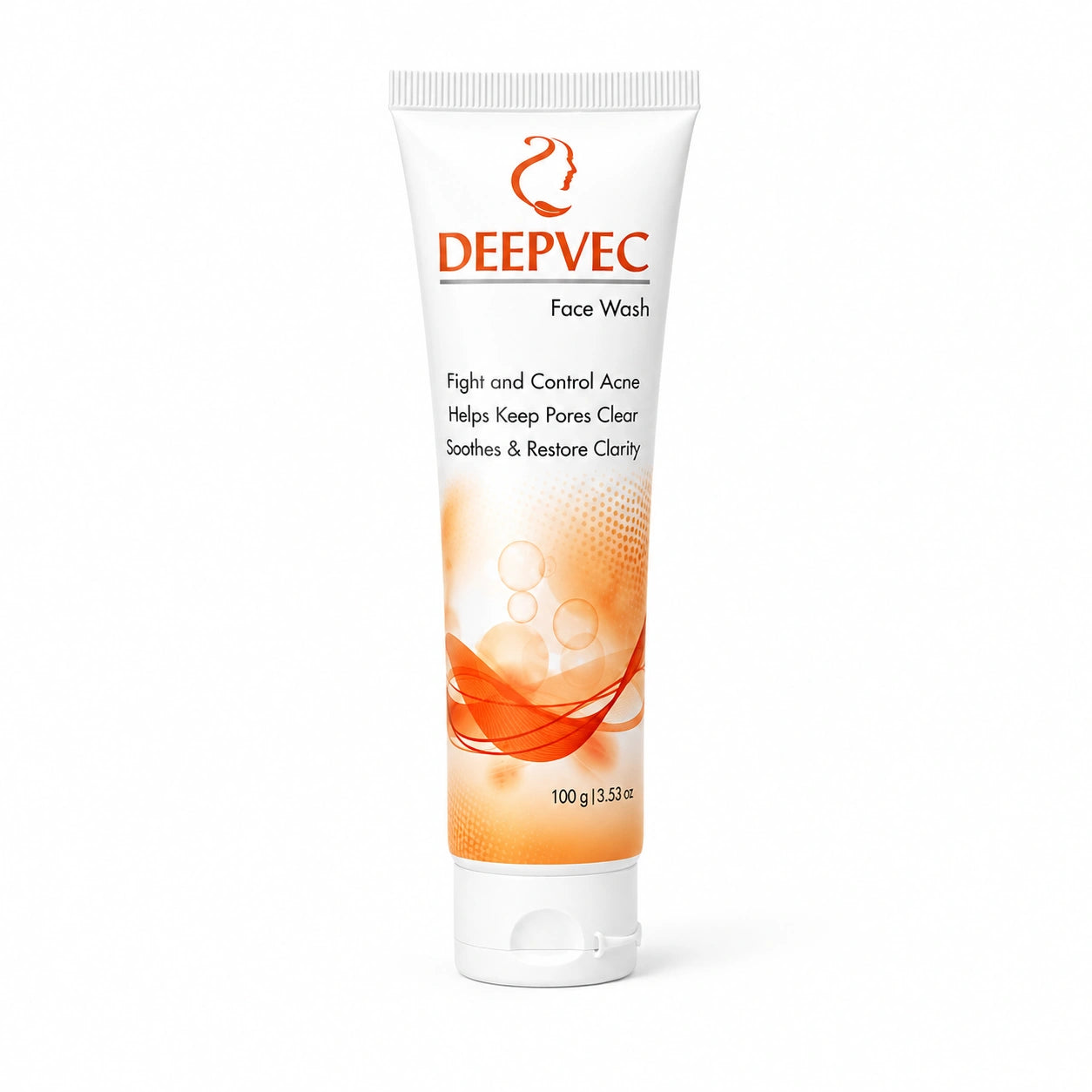 DeepVec Acne Defense Face Wash – Deep Clean for Pore Perfection