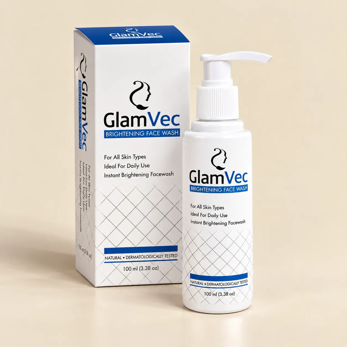 GlamVec Brightening Face Wash