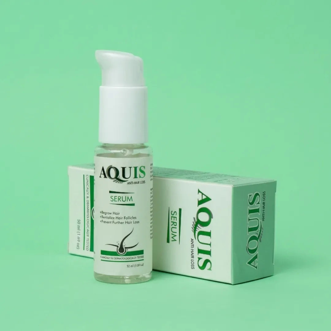 AQUIS Anti-Hair Loss Bundle – Shampoo + Serum (2in1 set)