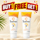 Sunvec Oil-Free Sunblock Cream SPF 60 PA+++ Buy 1 Get 1 Free skincare offer.