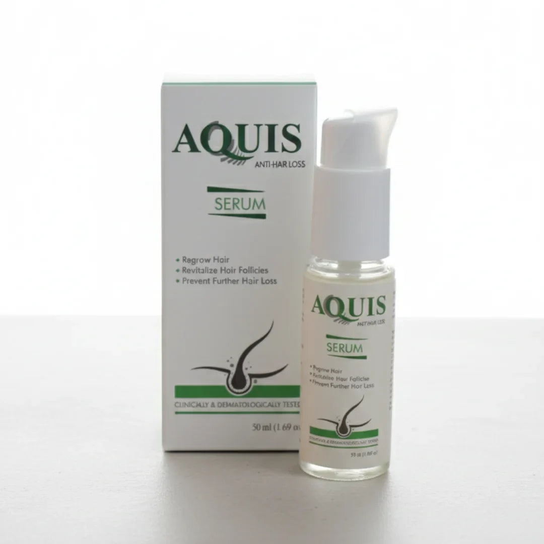 AQUIS Anti-Hair Loss Bundle – Shampoo + Serum (2in1 set)