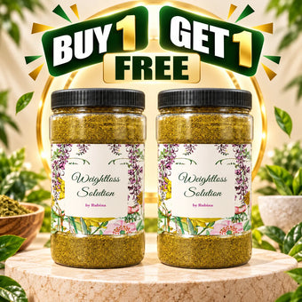 Weightloss Solution herbal weight management product in a jar