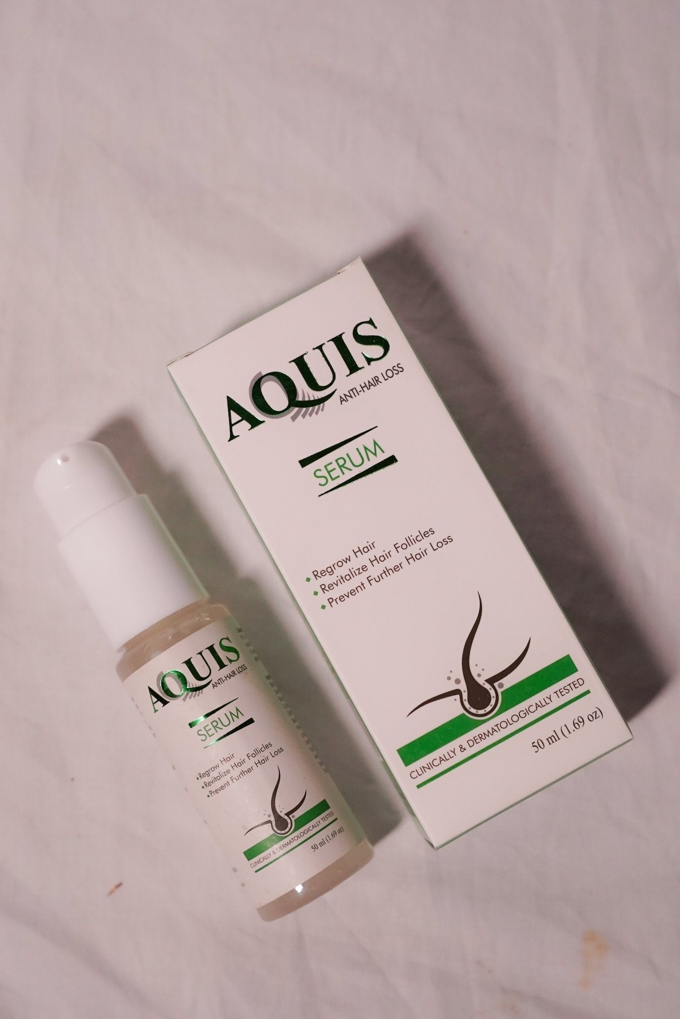 Aquis Anti Hair Loss Serum - AlifdukanSanivec Pharma types here :)