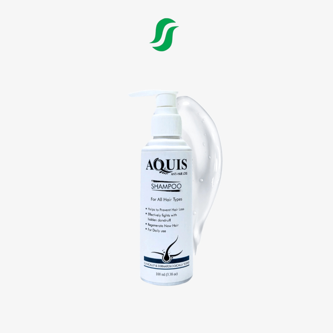 AQUIS Anti hair loss Shampoo - AlifdukanSanivec Pharma types here :)