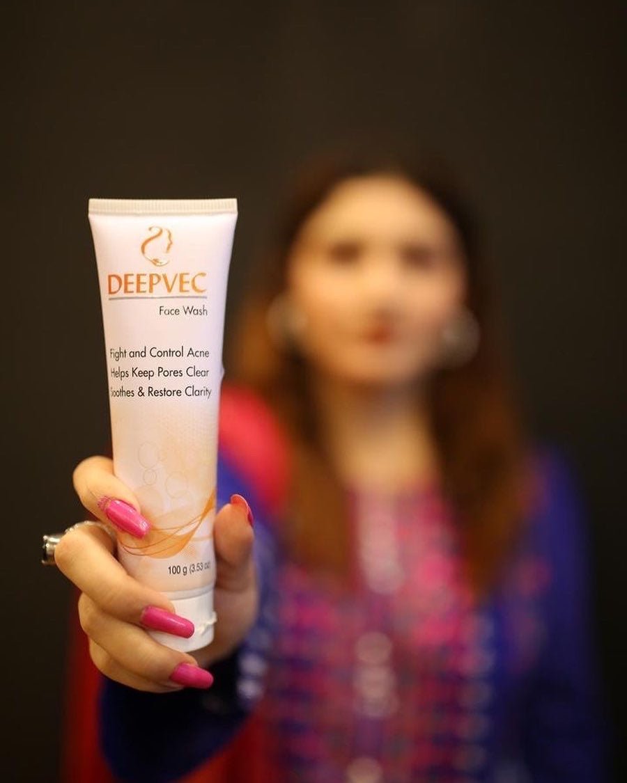 DeepVec Acne Defense Face Wash – Deep Clean for Pore Perfection - AlifdukanSanivec Pharma types here :)