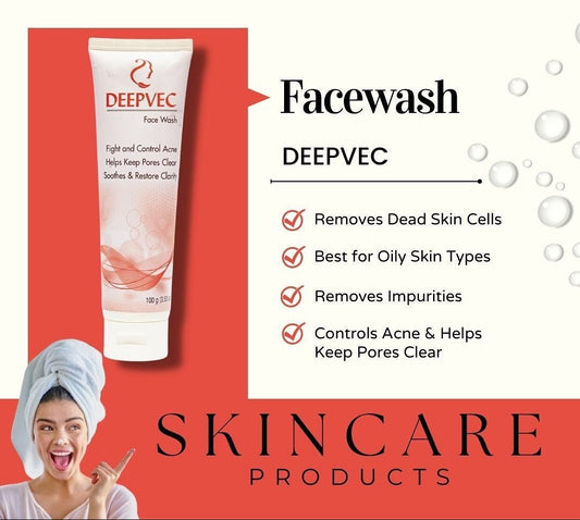 DeepVec Acne Defense Face Wash – Deep Clean for Pore Perfection - AlifdukanSanivec Pharma types here :)