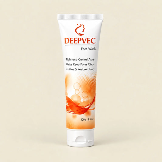 DeepVec Acne Defense Face Wash – Deep Clean for Pore Perfection