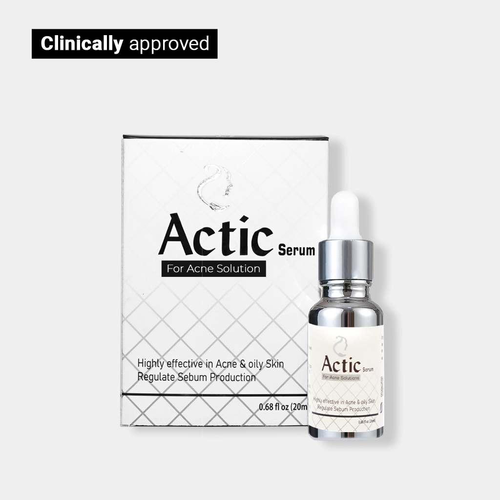actic serum for acne solution, best serum for skin care, acne serum